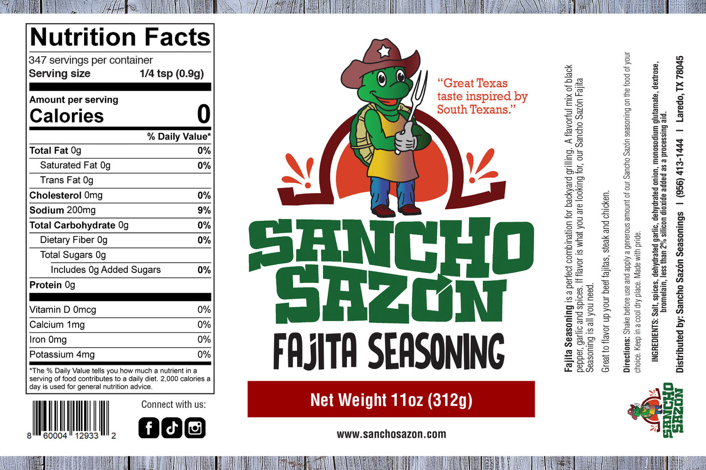 FAJITA SEASONING